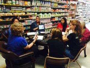 One of our recent manufacturer trainings.