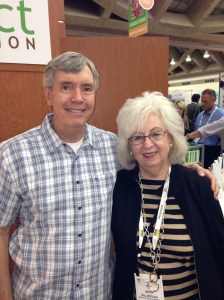 Betsy with Nutraceutical's Bill Hughes.