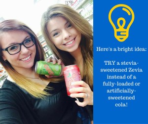 Zevia is a stevia-sweetened cola.