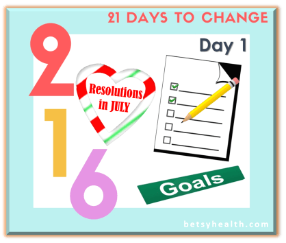 Resolve to change this July