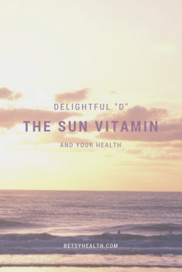 The Sun Vitamin