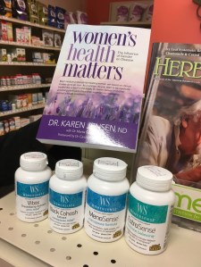 Buy a WomenSense Product and receive a free book while supplies last